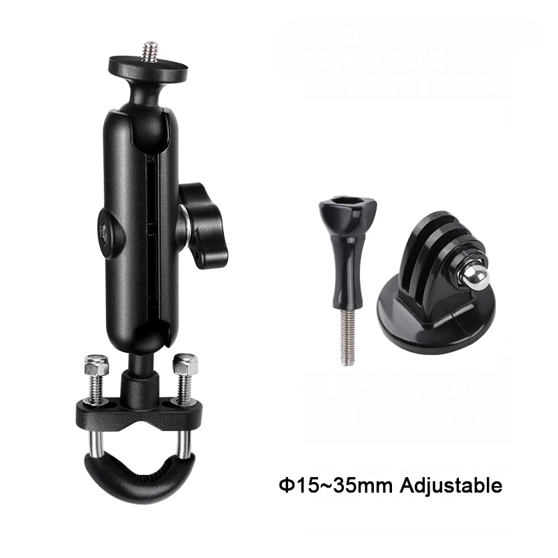 SZKOSTON Motorrad Fahrrad Kamera Halter Lenker Halterung Fahrrad Halterung für GoPro 13 12 11 10 9 8 DJI Action 6 5 Pro NANO Insta360 X5 X4 6