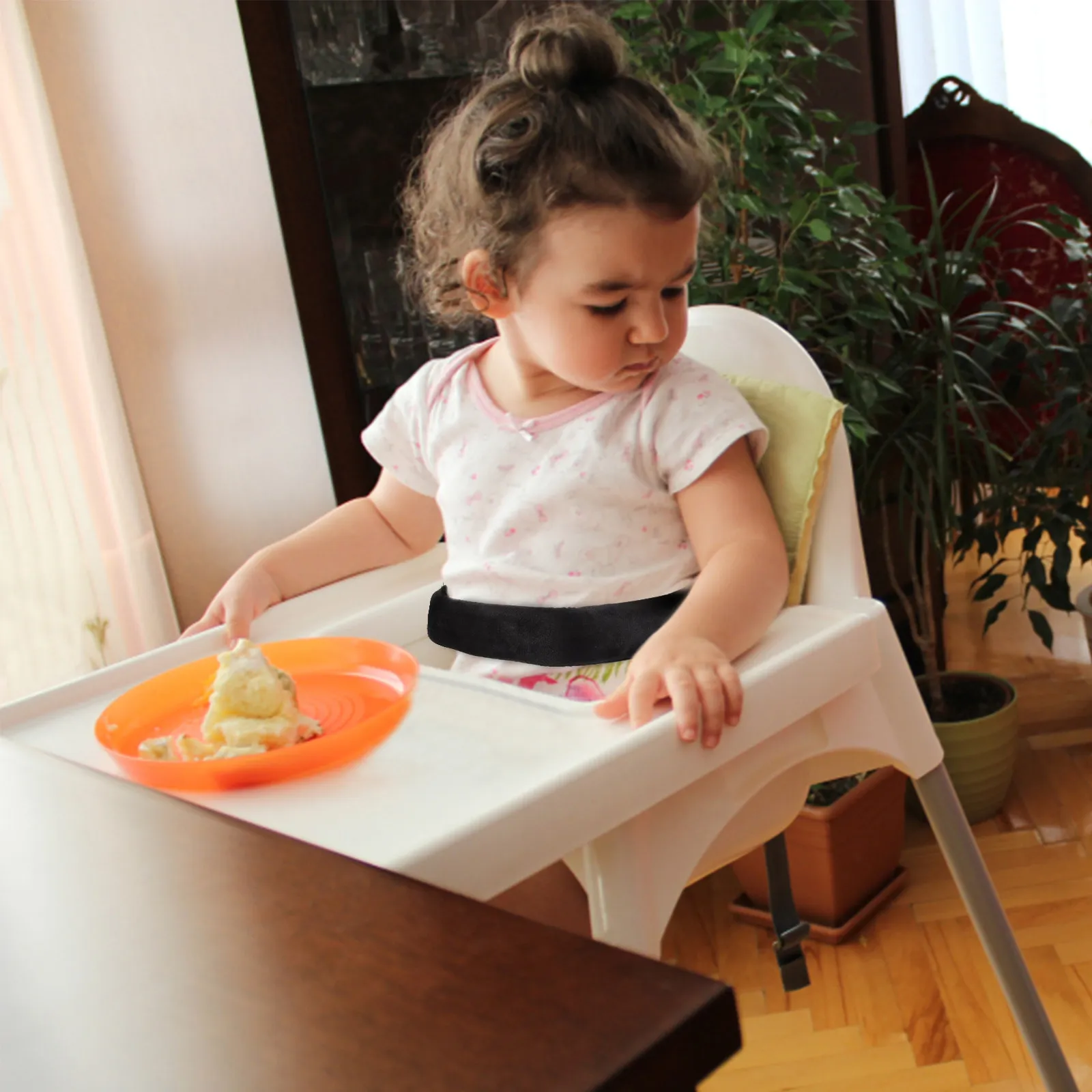 Adjustable Baby High Chair Safety Harness Strap – Universal Portable Toddler Seat Belt for Secure Dining