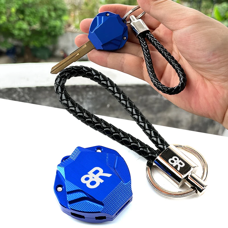 Motorcycle Keychain Case Shell & Keychain Key Ring For SUZUKI GSX-8R GSX8R GSX 8R GXS8R All Years Accessories