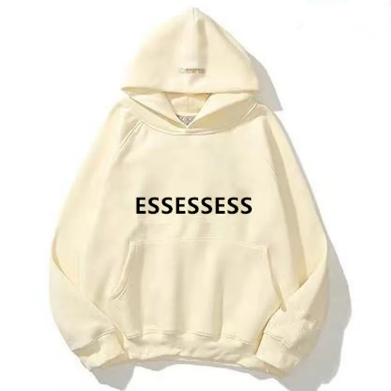 designers hoody ess hooded woman overcoat pullover long sleeve letter sweatshirt streetwear for man big size plus large