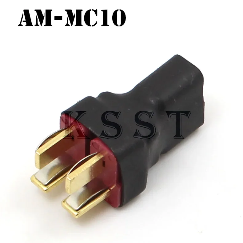 AM-MC10 5 PCS Deans in parallel Connector 2-male 1-female Connection Adapter RC Battery Lipo plug