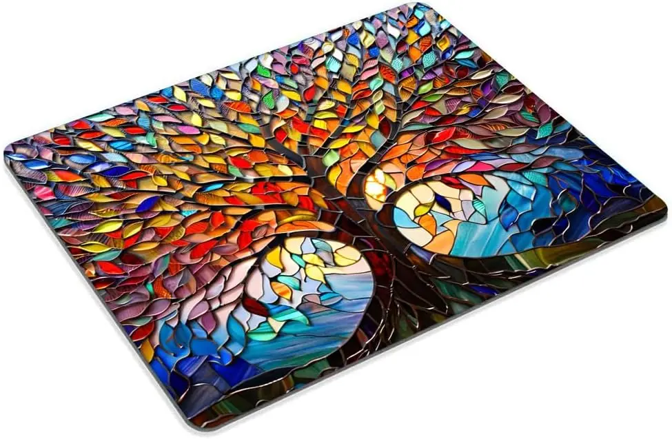 Moderate thickness Rectangular gaming mouse pad Non slip rubber base mouse pads for computers laptop office desk accessories