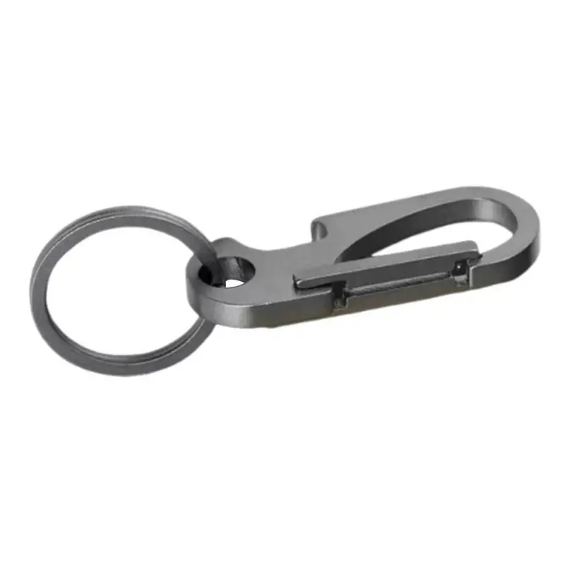 

Carabiner Key Ring Holder Titanium Carabiner Clip Car Key Chain Car Key Rings Organizer Carabiner Clamp For Camping Outdoor