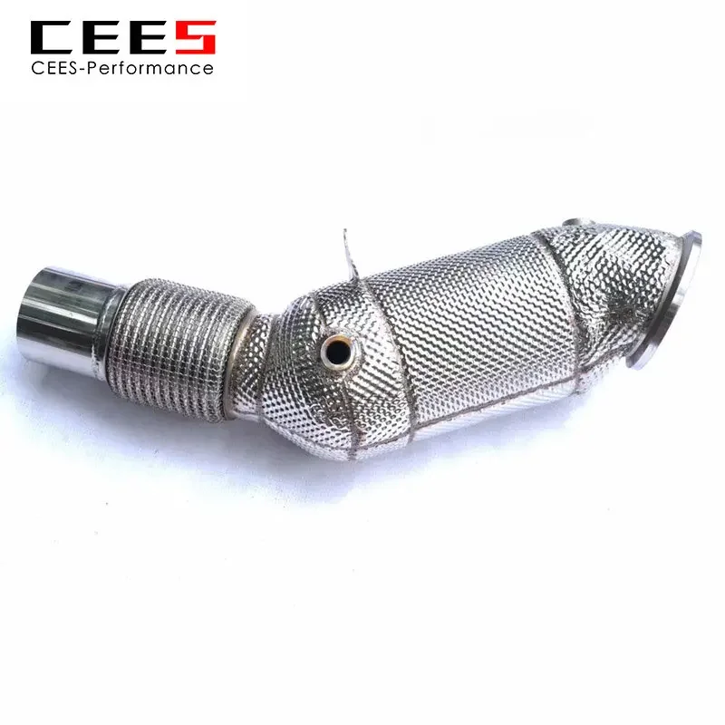 Exhaust Downpipe For BMW 325/330 G20/G28 2.0T B48 2020-2022 Downpipe 200/300 cell Stainless Steel Exhaust Pipe