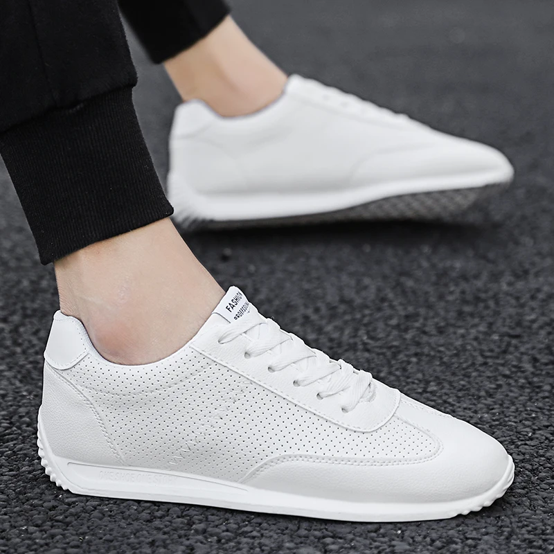 PUPUDA White Sneakers Shoes Men Comfortable Walking Shoes For Men Summer Women Casual Running Sport Vulcanized Sneakers Men 2022