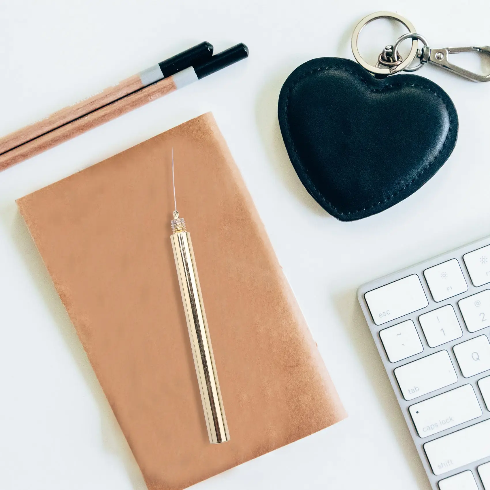 Slanting Fine Line Paint Pen Precision Press Up Paint for Rock Chips and Scratch Repair Art Supplies 0.5mm