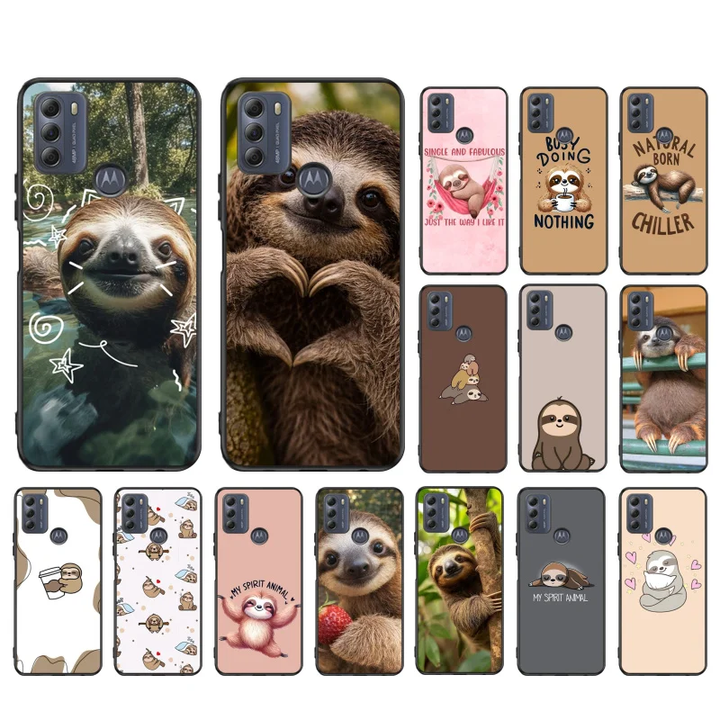 

Phone Case For Moto G86 G85 G75 G15 G05 G56 G72 G53 G54 G84 G60 G31 G32 G24 G 5G G Play Sloth