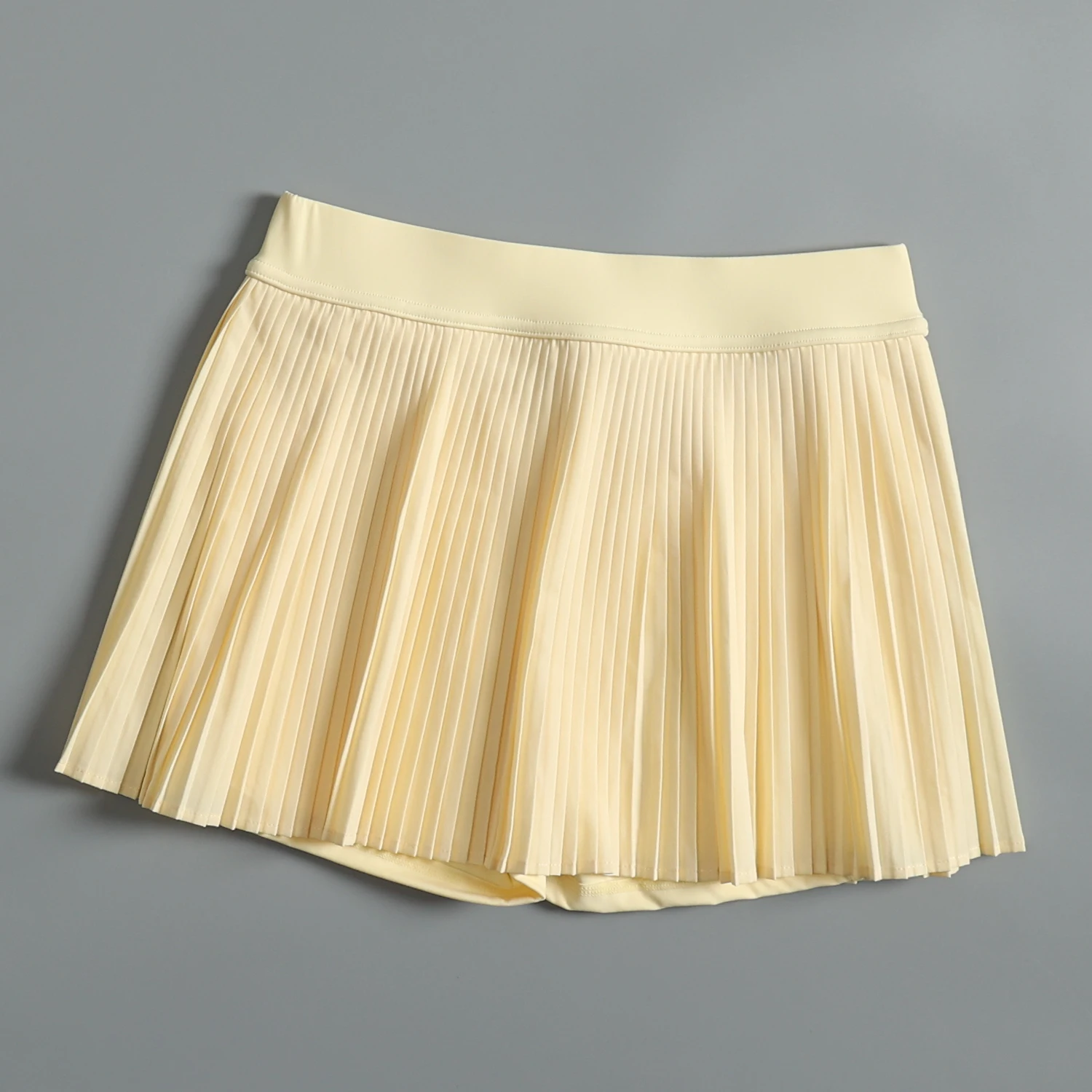2026 New Summer Women's Sports Pleated Short Skirt Sports Skirt Solid Color