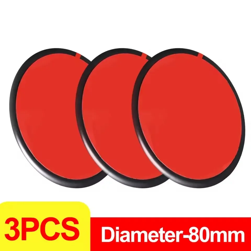80/95 mm doppelseitige Klebepads, Armaturenbrett-Montagescheiben-Set für Auto, Armaturenbrett, GPS-Halter, Saugnapf, Telefonhalter, Ständer