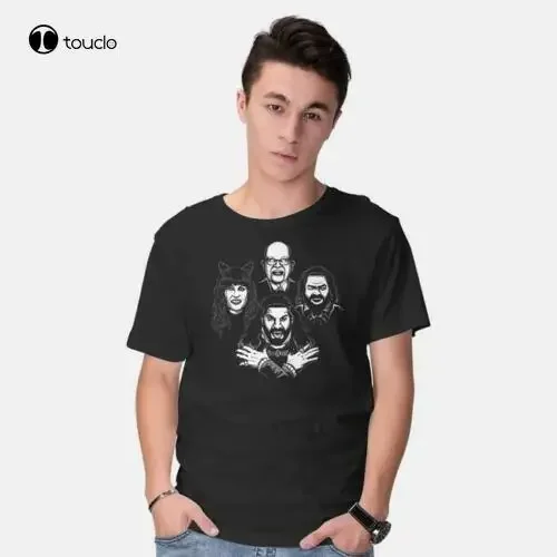 O que fazemos nas sombras Nandor Colin Nadja como Bohemian Rhapsody Camiseta preta