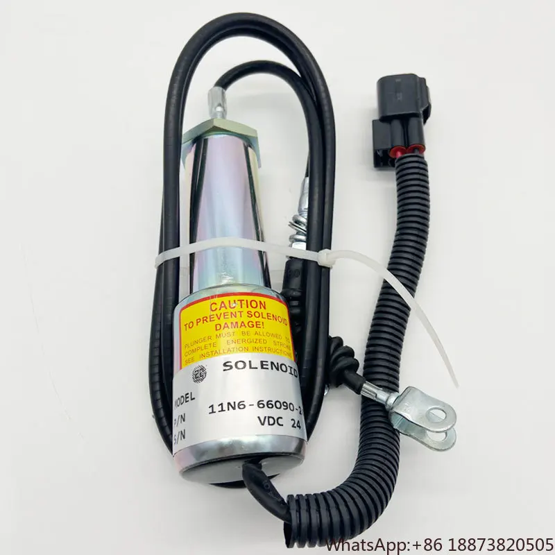 

Excavator 24V R210-7 Fuel Shutdown Solenoid Valve 11N6-666030-24