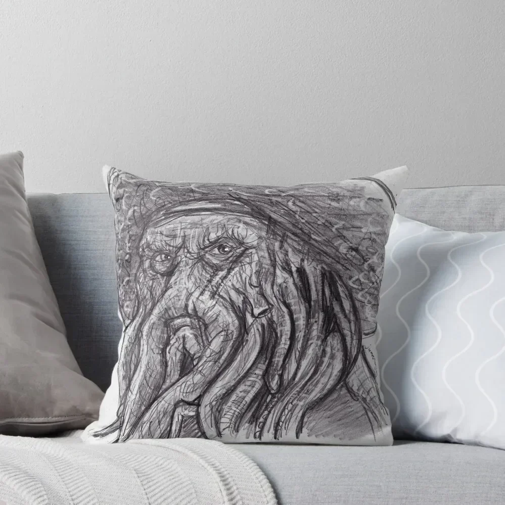 Davy Jones sketch Throw Pillow Sofa Cushions Pillow Cases Sofa Cushion pillow