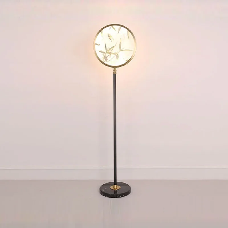 

GHJUYIOL Floor lamp, bedroom, living room lamp, creative, simple, modern, new Chinese style bedside