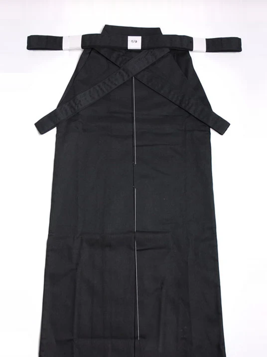 Kendo Uniform Hakama Martial Arts Kendo Laido Aikido Hapkido  black skirts (black hakama)