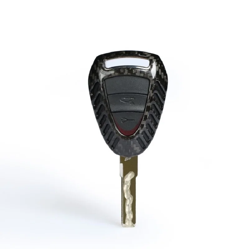 

Carbon Fiber Key Case Covers Key Shell For 911 997 Cayman Boxster 987 2005-2008