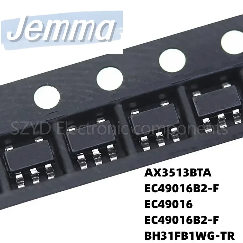 100PCS SOT23-5 AX3513BTA EC49016B2-F EC49016 EC49016B2-F BH31FB1WG-TR