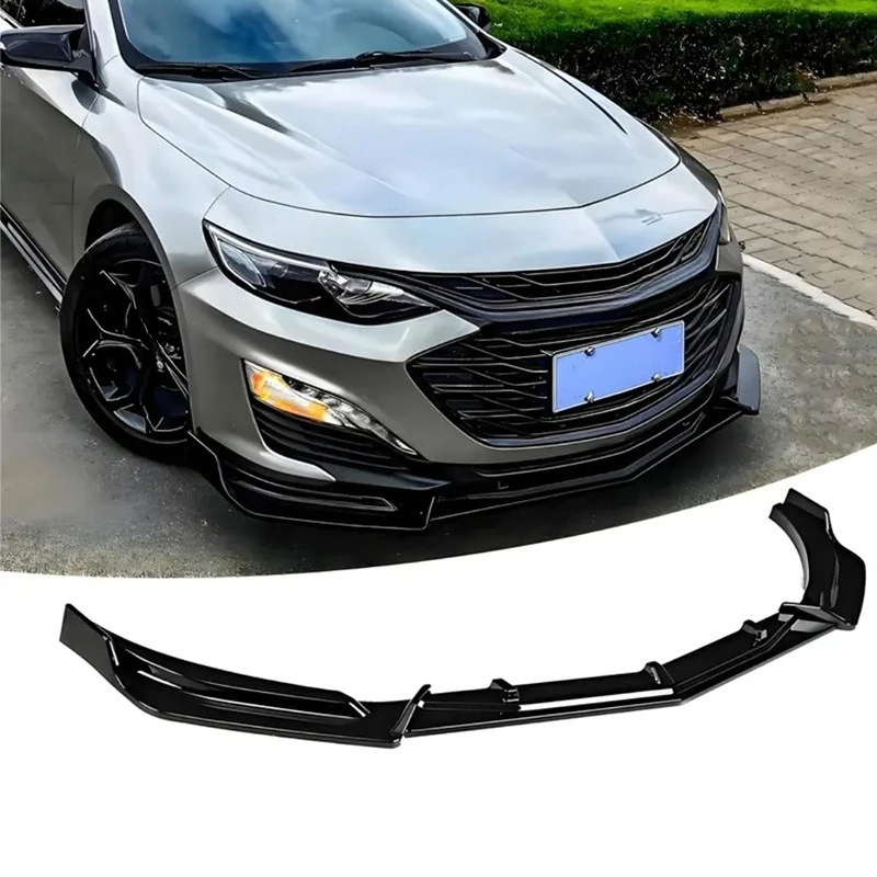 

For Chevrolet Monza 19-25 RS Front Bumper Lip Chin Spoiler Splitter Body Kit Anti-Collision Protector Exterior Auto Accessory