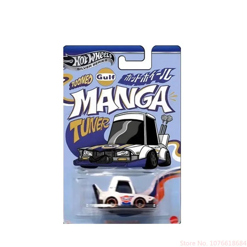 【Disponibile】 Hot Wheels Gulf Oil Q Car Speed Dominator Modello in lega Golf Gdg44 Set di binari pressofusi non radiocomandati Giocattolo per bambini