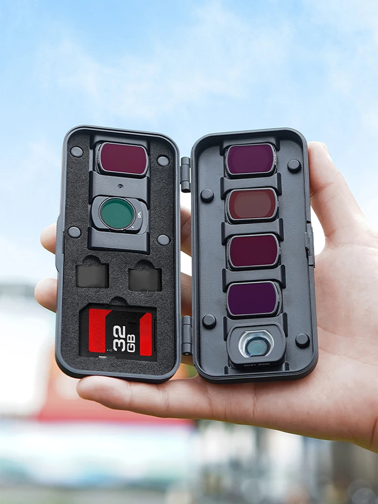 フィルターケース 耐衝撃フィルター収納ケース DJI Osmo Pocket 3 フィルター保護ボックス用