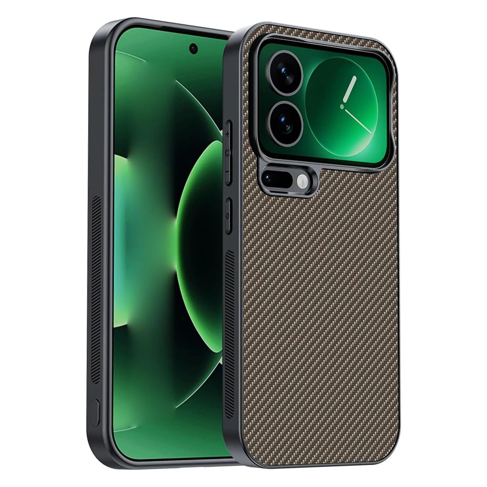 

Eco-Friendly Thin Carbon Fiber Case for Xiaomi 17 Pro Max/17 Pro/17, Drop Protection & Anti-Fingerprint Design