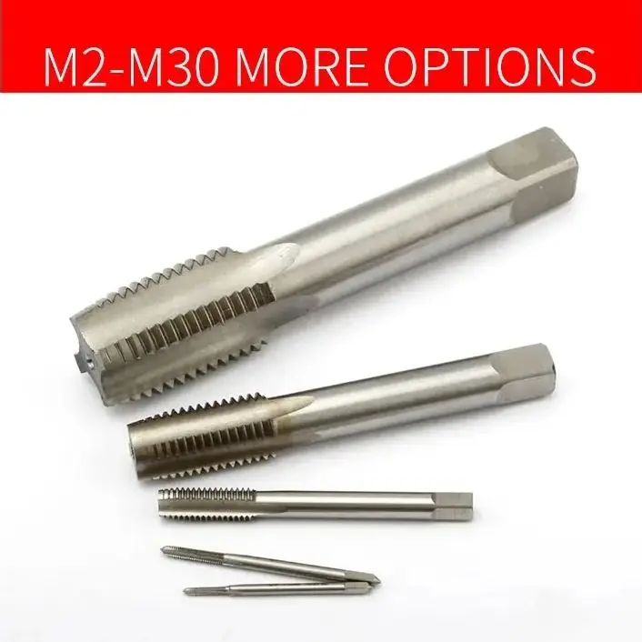 HSS 6542 Machine Thread Tap 1Pcs TiCN Coated Tap Drill Metric Screw Tap Hand Tools m2-m30