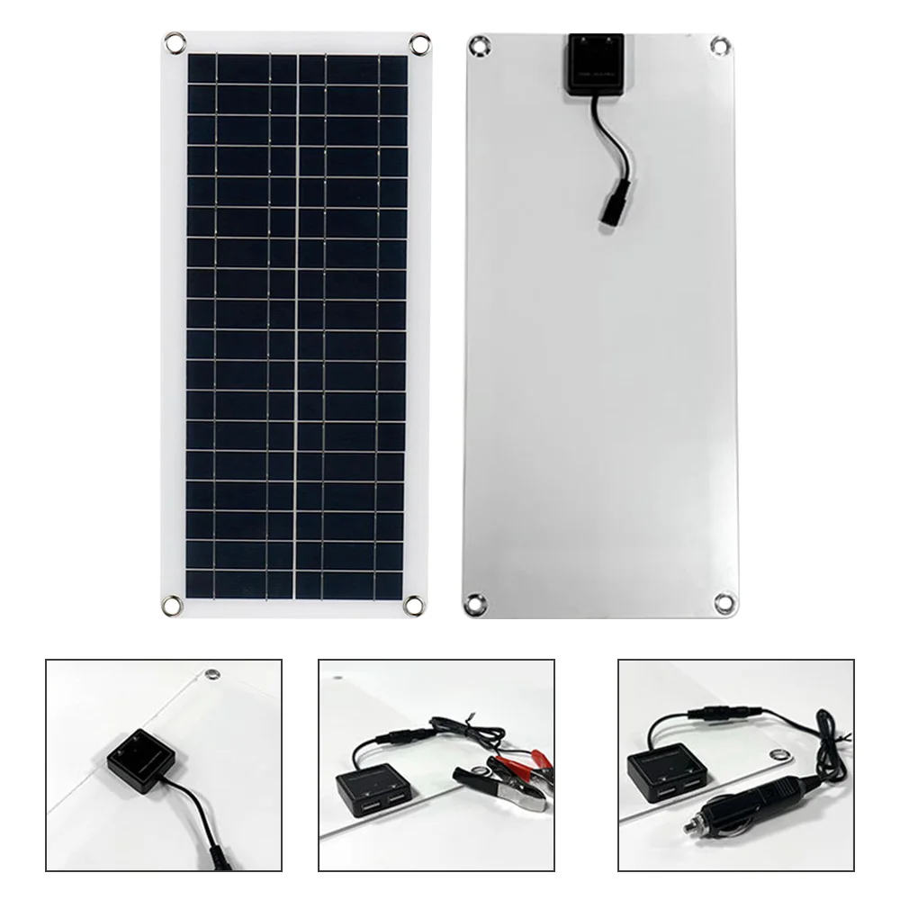 1000W Solar Panel 12V Solar Cell 100A Controller Solar Panel For Phone RV Car Mp3 PAD Charger Outdoor Battery Supply