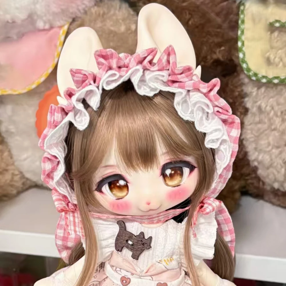 Anime-Puppe mit großem Kopf, 1/6 BJD-Puppe, Harzmaterial, DIY für Puppen, ohne Make-up, Puppenspielzeug, Geschenke – Detail 1