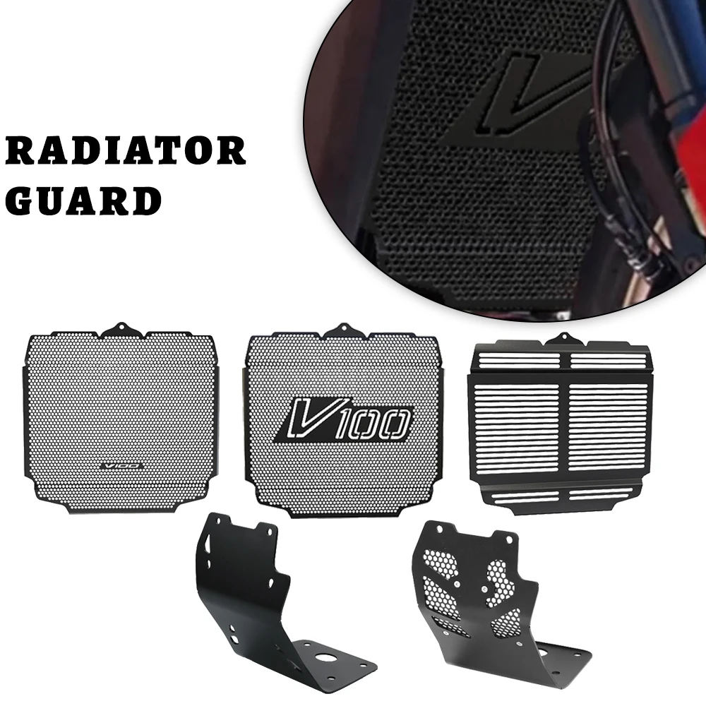 

2025 для Moto Guzzi Stelvio 1000, решетка радиатора мотоцикла, защита крышки V100 Mandello S V 100 Stelvio 2023 2024-2026