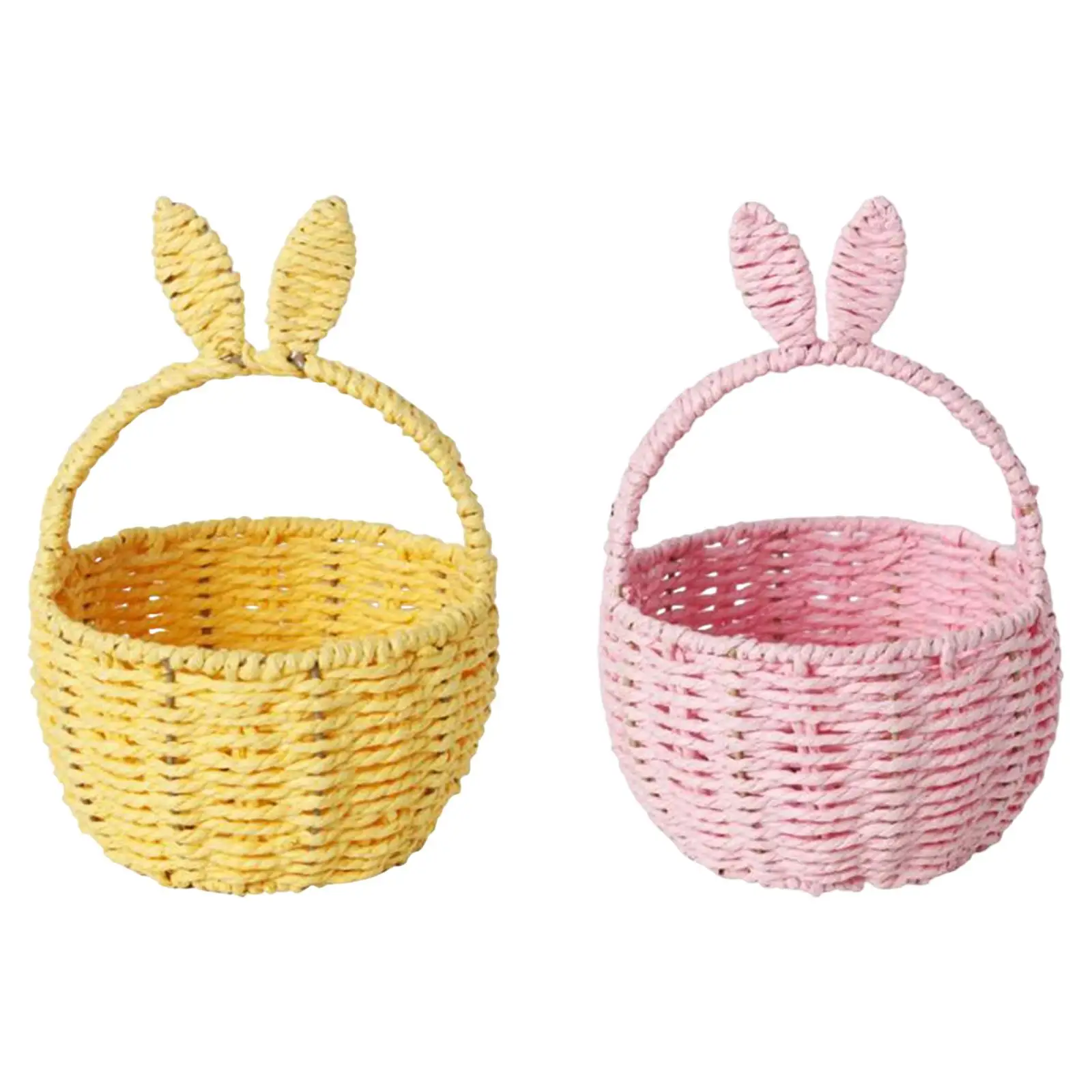 

Woven Flower Basket DIY Flower Arrangement Home Organization Portable Storage Basket Picnic Basket for Party Favor Decoration