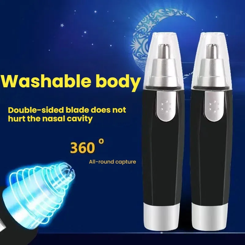 

Электрический триммер для волос в носу унисекс. Одна машина можно использовать для удобной стрижки волос в носу.