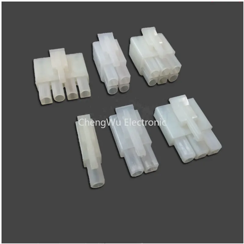 10pcs/Lot L6.2 6.2mm Pitch 1P 2P 3P 4P 6P 9P Connectors Big Tamiya Male Housing Terminal Connector