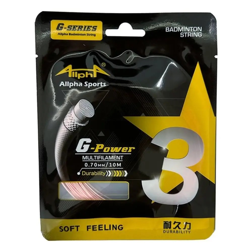 0.7mm G3 Badminton Racket Line Standard High Elastic Badminton String Professional High Flexibility Badminton String Line