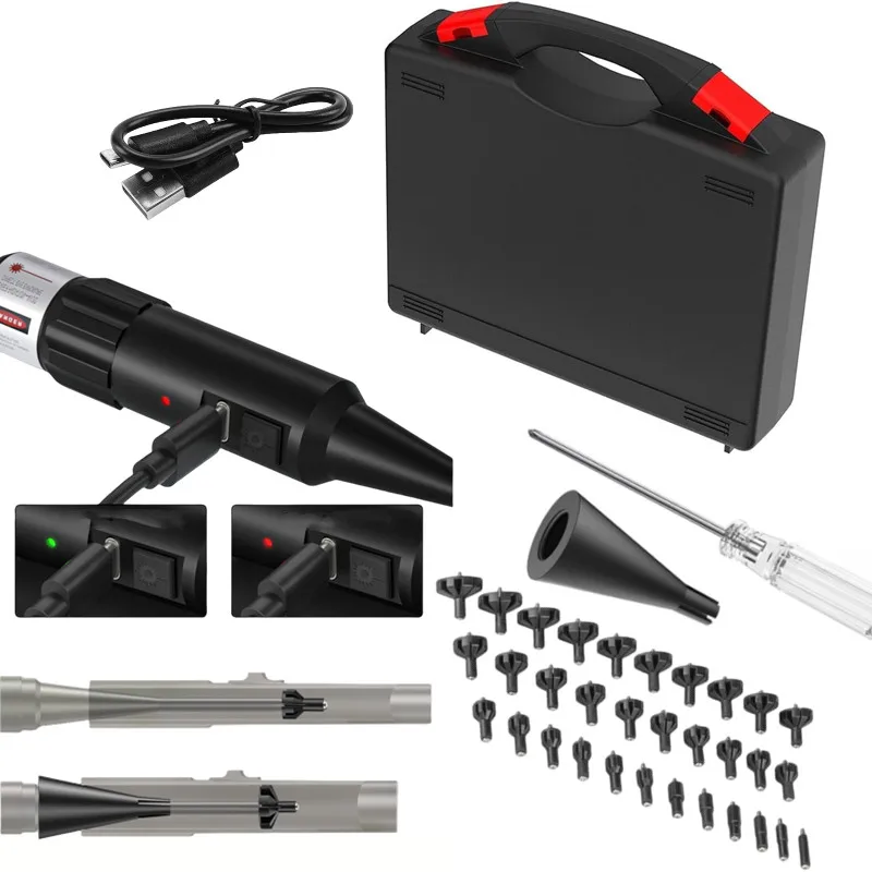 Tactical Laser Boresighter Kit Green Red for .177 to.50 .78 Caliber Laser Collimator Universal Bore Sighter - view 6