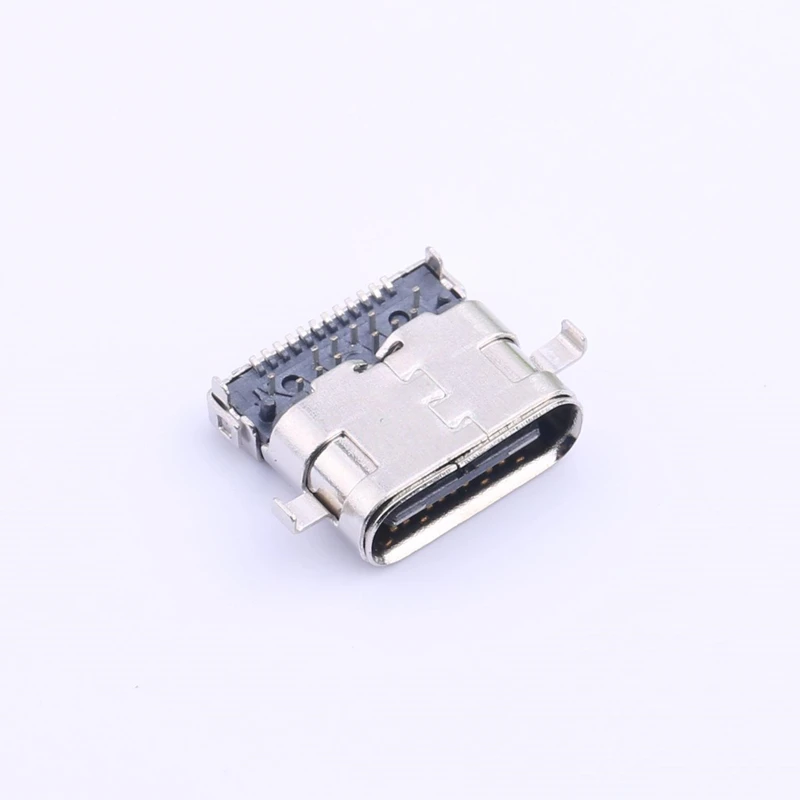 TYPE-C-31-M-01 USB connector 24-pin contact Type-C female rated power supply: 500mA operating temperature - 55 ℃~+85 ℃