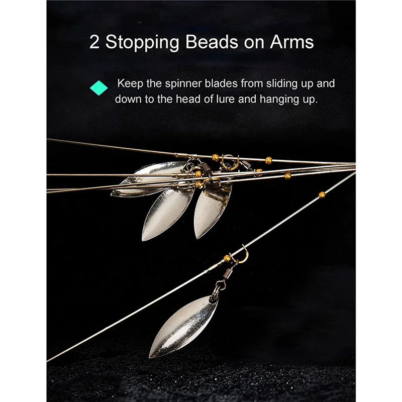 

B72A 20X Alabama Umbrella Rigs для ловли окуня, пресноводная рыбалка, набор приманок для плавания, синий