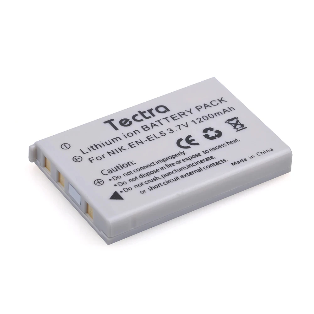 1200mah EN-EL5 Bateria ENEL5 Battery for Nikon Coolpix P530 P520 P510 P100 P500 P5000 P5100 P6000 3700 4200 Camera Batteries