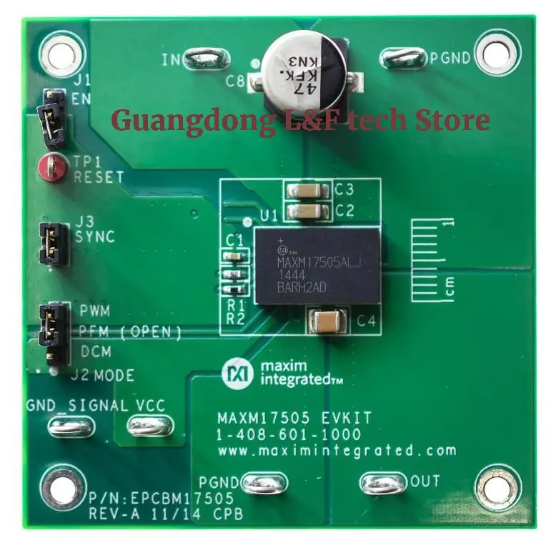 

MAXIM INTEGRATED MAXM17505EVKIT Evaluation Kit for High Efficiency, Current Mode Scheme, Synchronous DC-DC Switching Power Modul