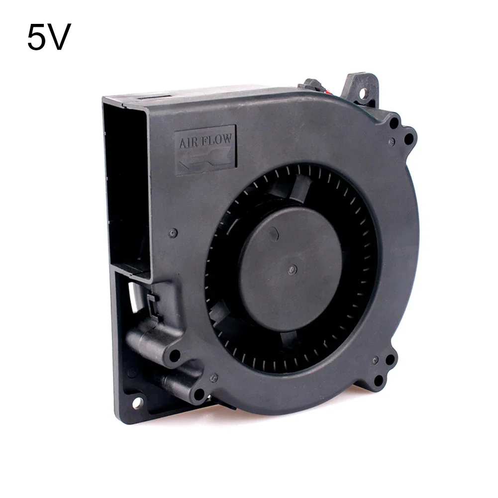 Nuevo ventilador 12032 DC5V12V24V doble bola parrilla Turbo ventilador volumen de aire ventilador centrífugo Turbo DC 5V/12V/24V