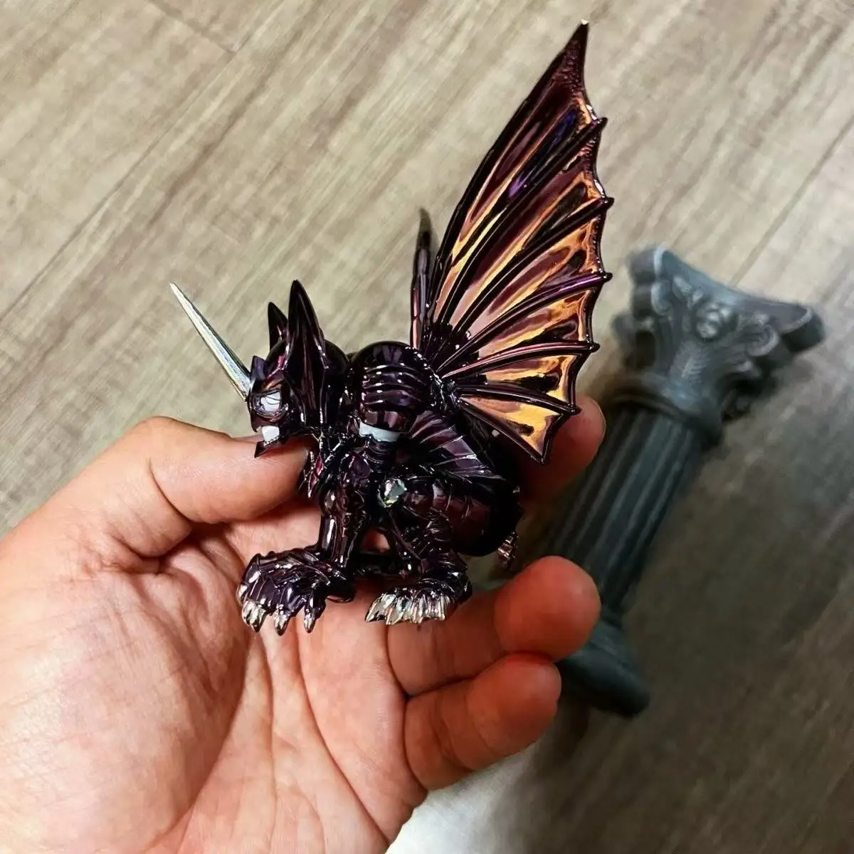 Saint Seiya Mythe Doek EX Hades Leger 108-specten Superplice Gargoyle Underworld Dark Mantle Ridders van Zodiac GK Hars Figuur Speelgoed