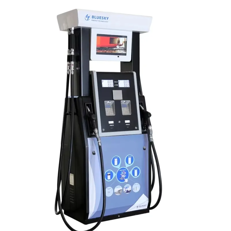 Model Intelligent Fuel Pump Station Portable Gasoline Tanker