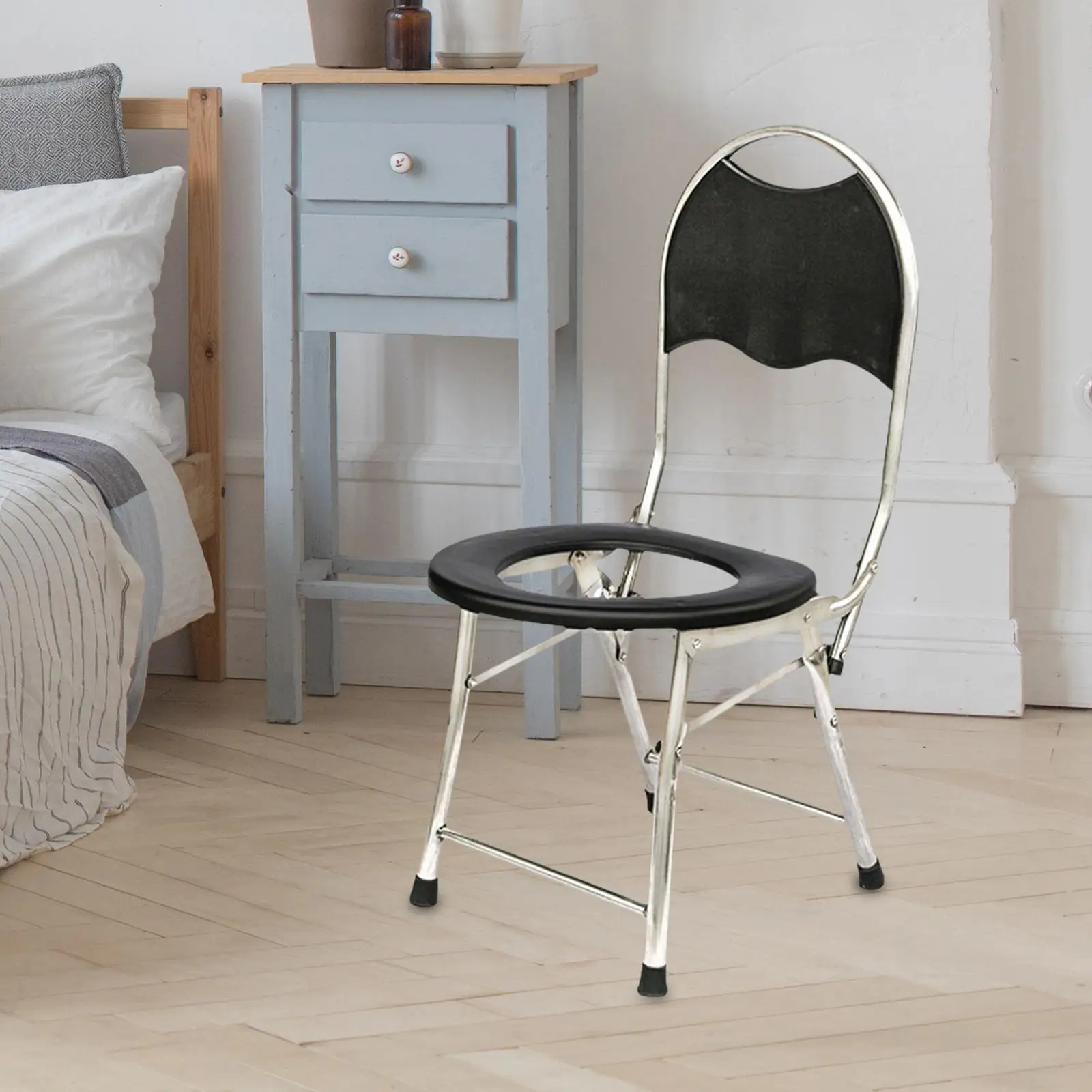 

Складное сиденье для унитаза, стул-комоды, прочный, легкий, прочный, несущая способность, табурет для унитаза для приседаний для ванной комнаты, туалета для пожилых людей