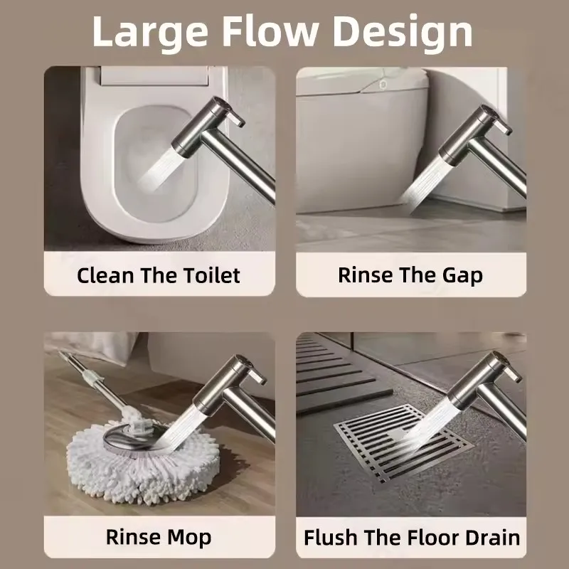 3pcs1.5/2/3/5M Spring Flexible Retractable Hose Spiral Flexible Shower Hose for Showerhead Toilet Bidet Water Pipe Plumbing Bath