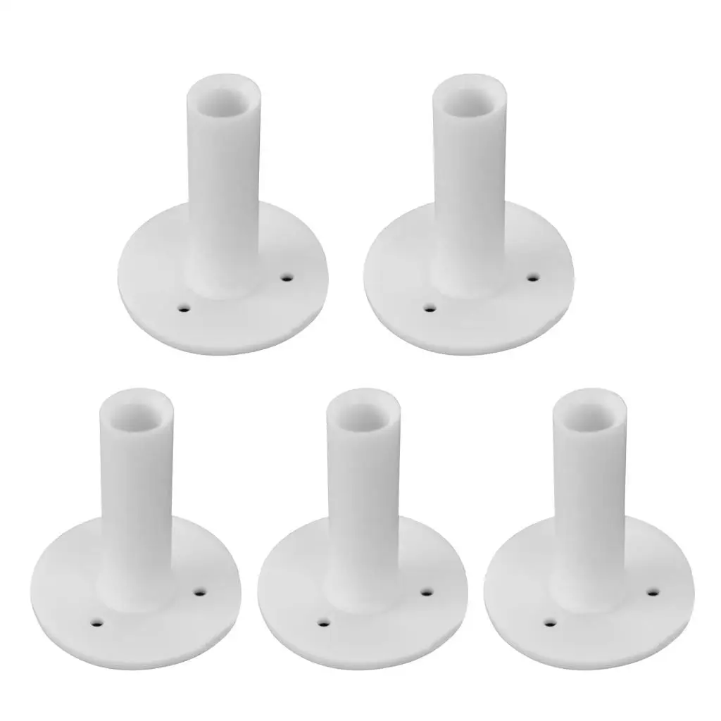5pcs Golf Rubber Tees Hitting Practice Training Mat Range Tee Holder 57mm
