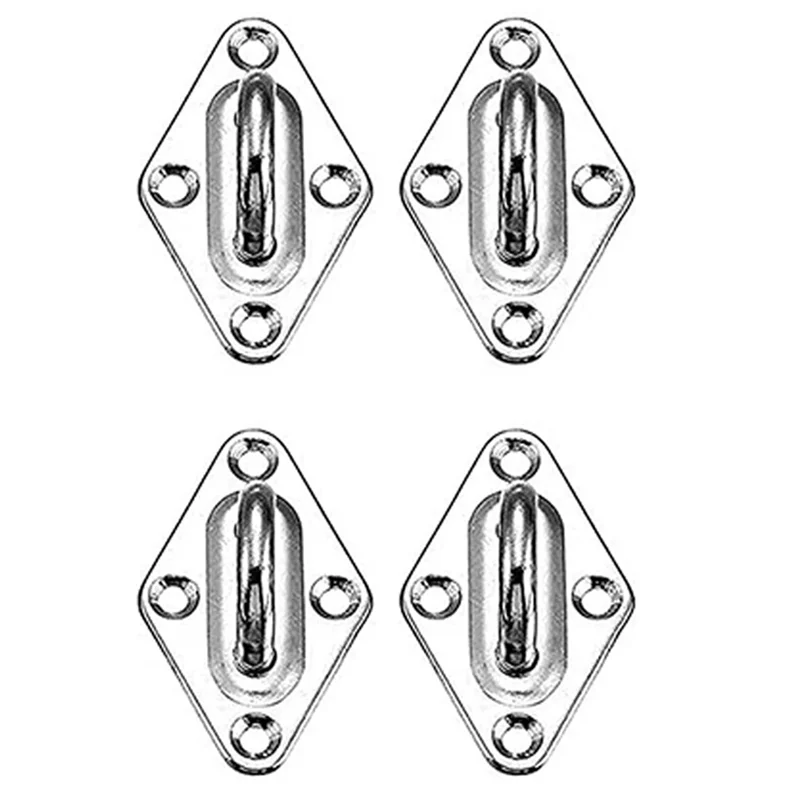 -ABJZ Kit de fixation de voile d'ombrage pour ensemble de boucles de porte en acier à trois coins