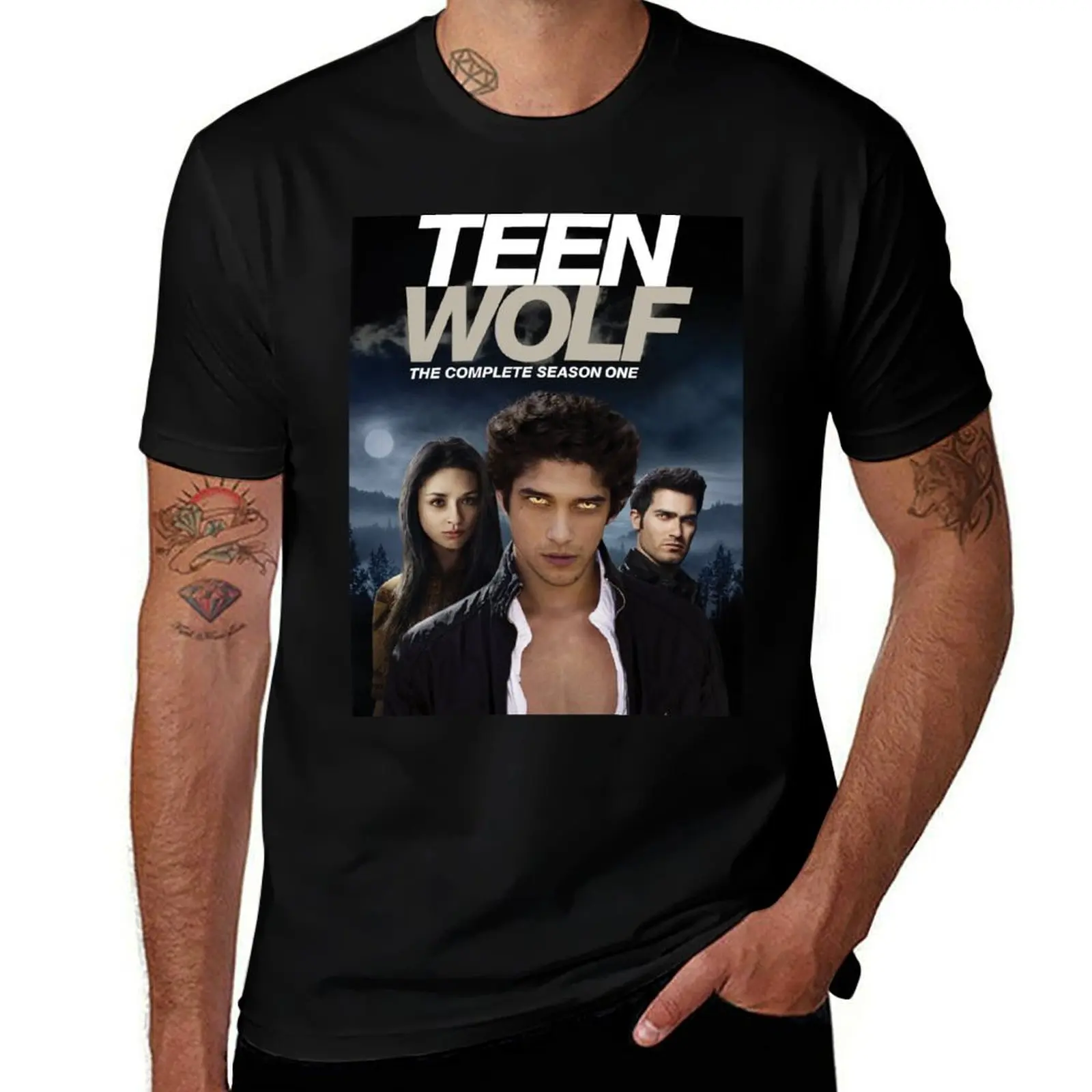

Teen Wolf Cover 2 T-Shirt man t shirt cotton man t shirt cotton high quality man t shirts graphic T-shirt