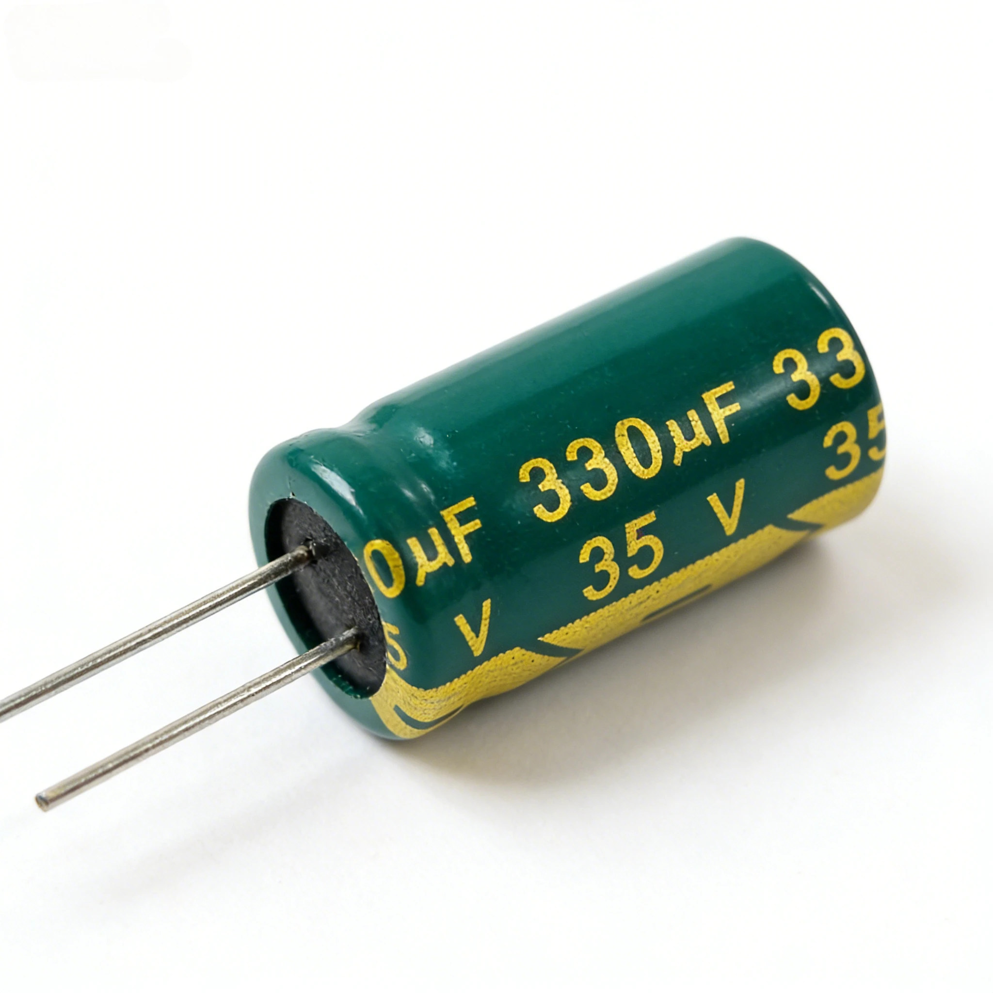 10PCS Low ESR/Impedance high frequency 35v 330UF aluminum electrolytic capacitor size 8*16mm 330UF35V 20%