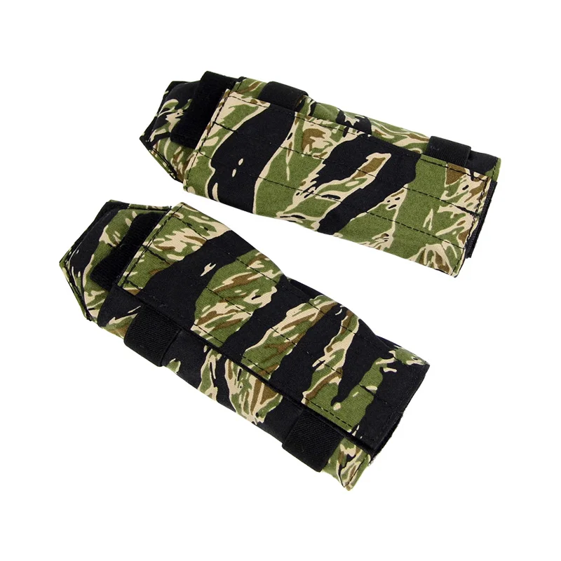 

Тактические Raiders Сверхмощные термопластичные улучшенные структурные наплечники Jungle Green Tiger Camo (051801)