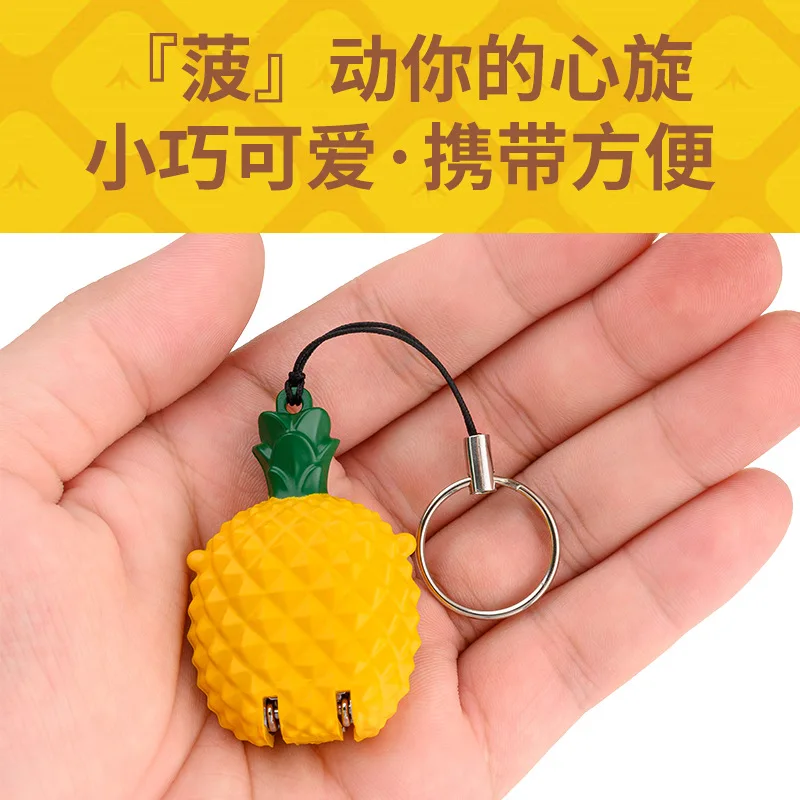 Coupe-ongles pliable, Fruits, fraises, ciseaux à ongles mignons, outils de manucure portables, porte-clés, 1 pièces