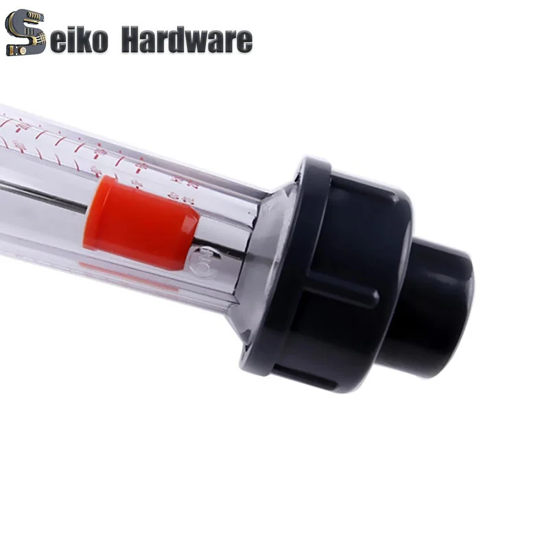 Plastic Float Flowmeter Liquid Water Flow Meter Rotameter UPVC Pipeline Flowmeter 1 Pcs