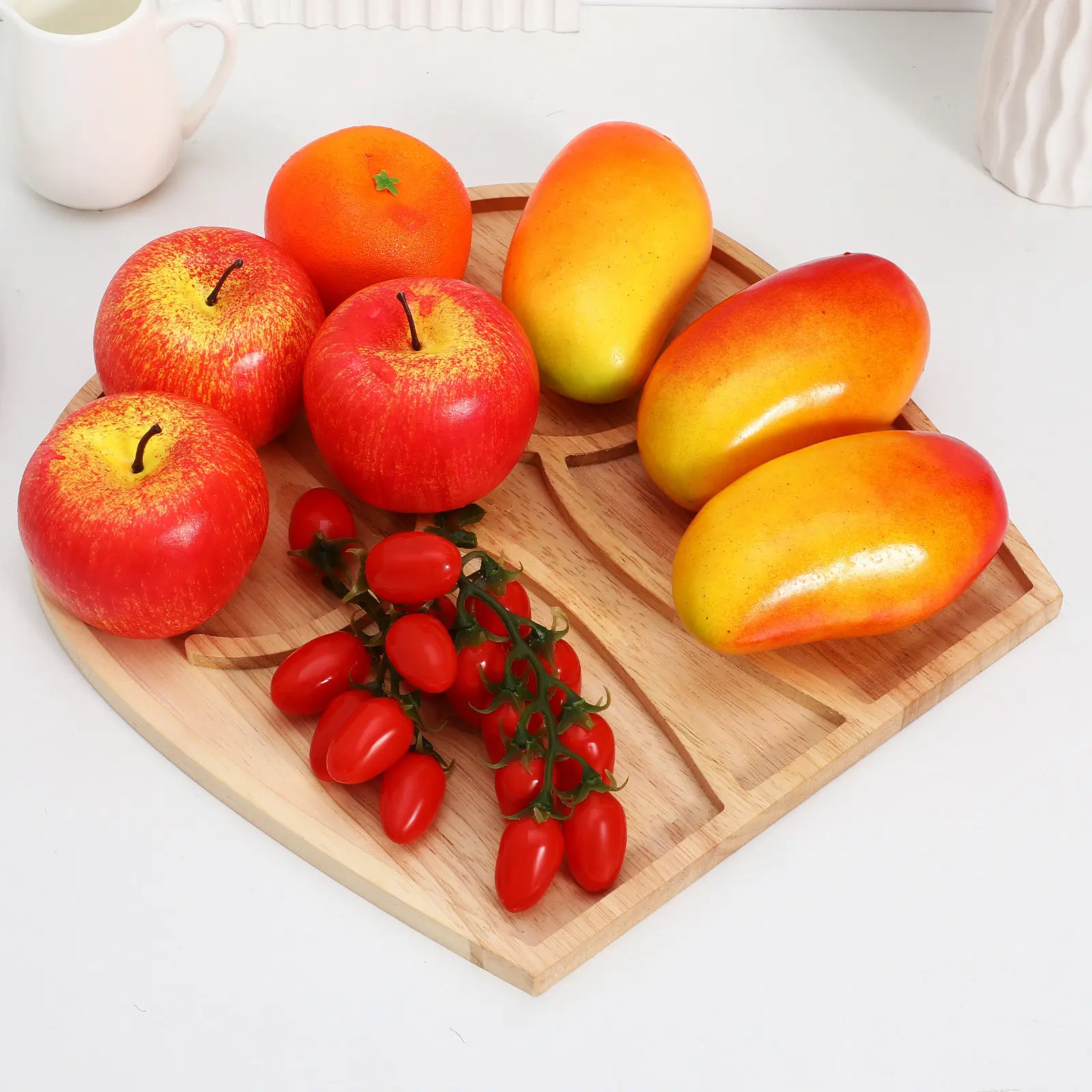 

Деревянный поднос для фруктов в форме ягодиц, тарелка для закусок, конфет, шоколада, орехов, десертов, салатов, тортов, для декора дома, кухни, кафе